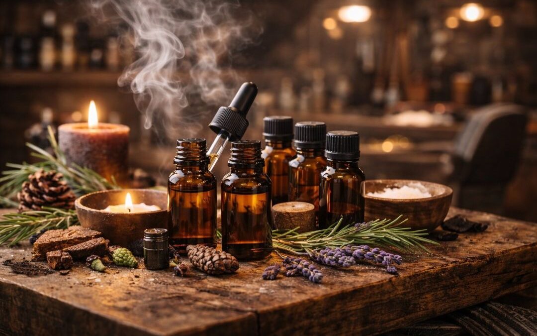 Proč má aromaterapie místo v moderním barber shopu?